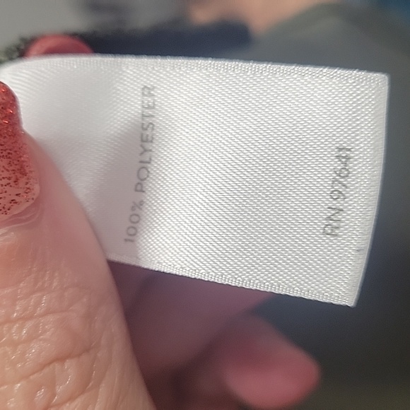 J. Jill-Button Up Collared Blouse Olive Green-Size XLarge - Picture 3 of 15